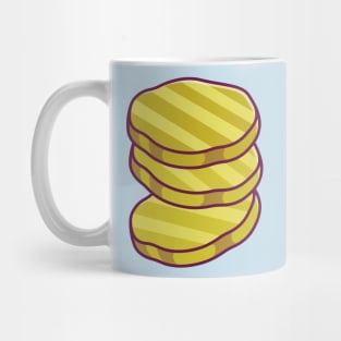 Floating Pickles Slice Cartoon Mug